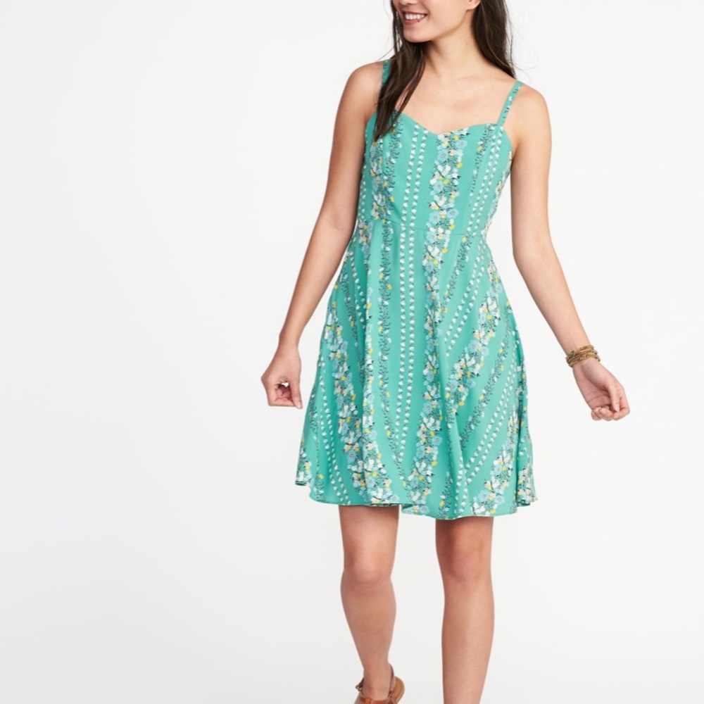 Floral A-Line Sundress